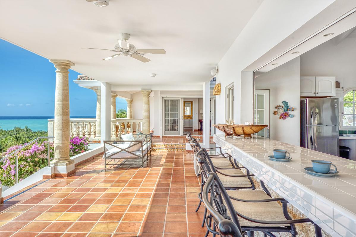 Location villa Saint Martin Terres Basses - Villa 4 chambres 8 personnes - villa vue mer et piscine - Baie aux Prunes (19)
